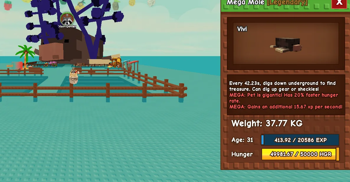 Colossal 10.25kg base Mega Mole