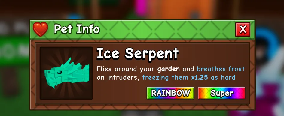 Ice Serpent (Super) — Account account