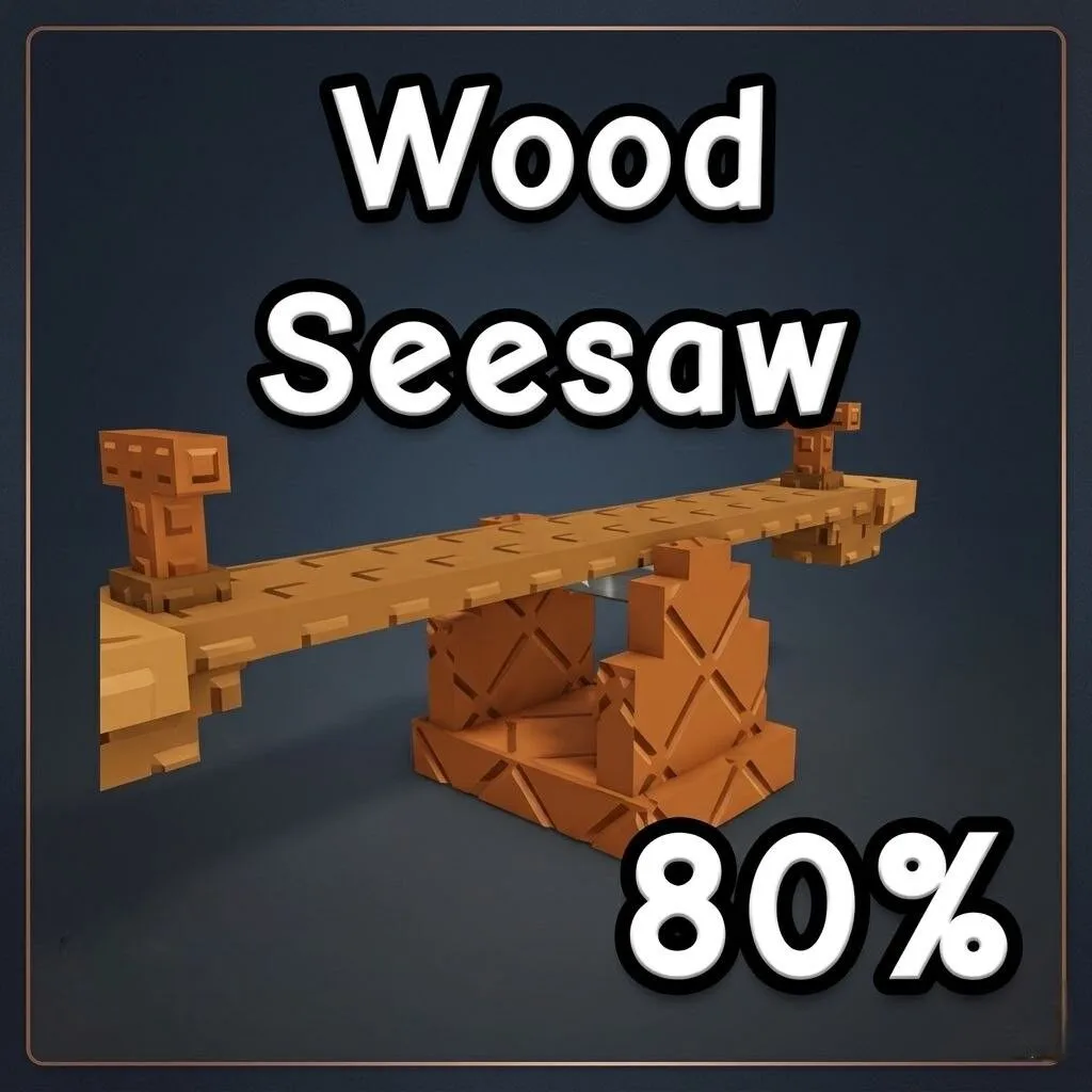 Wood Seesaw Grow a Garden 2 (Legendary)