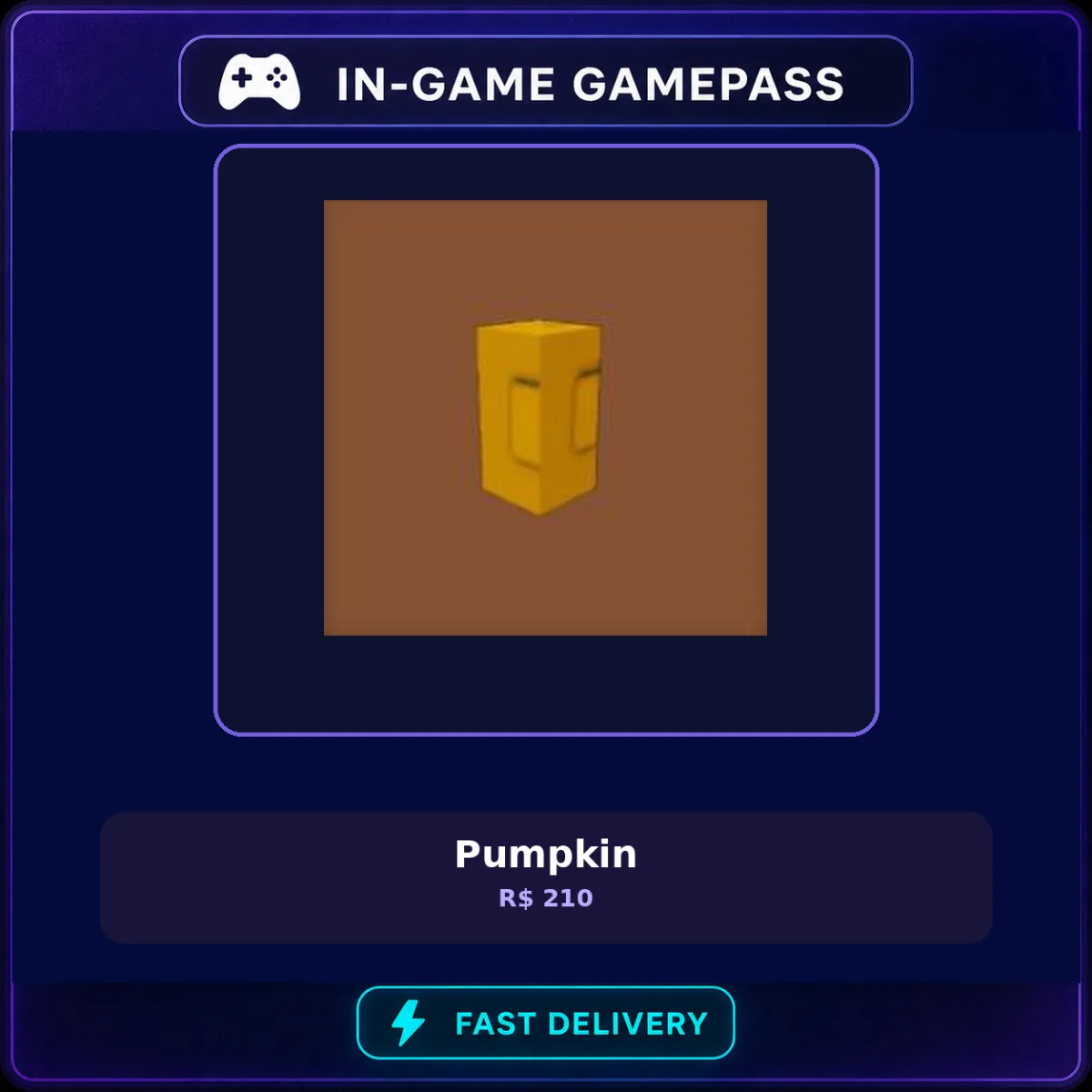 Pumpkin 210 Robux