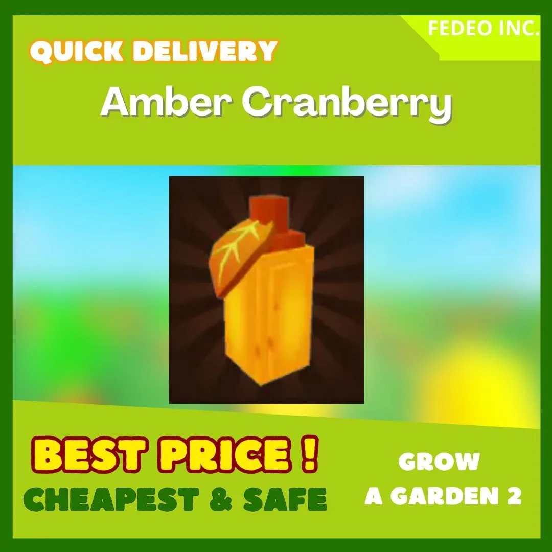 Amber Cranberry Seed (Super)