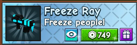 Freeze Ray (749 RR) (Uncommon) — Account account