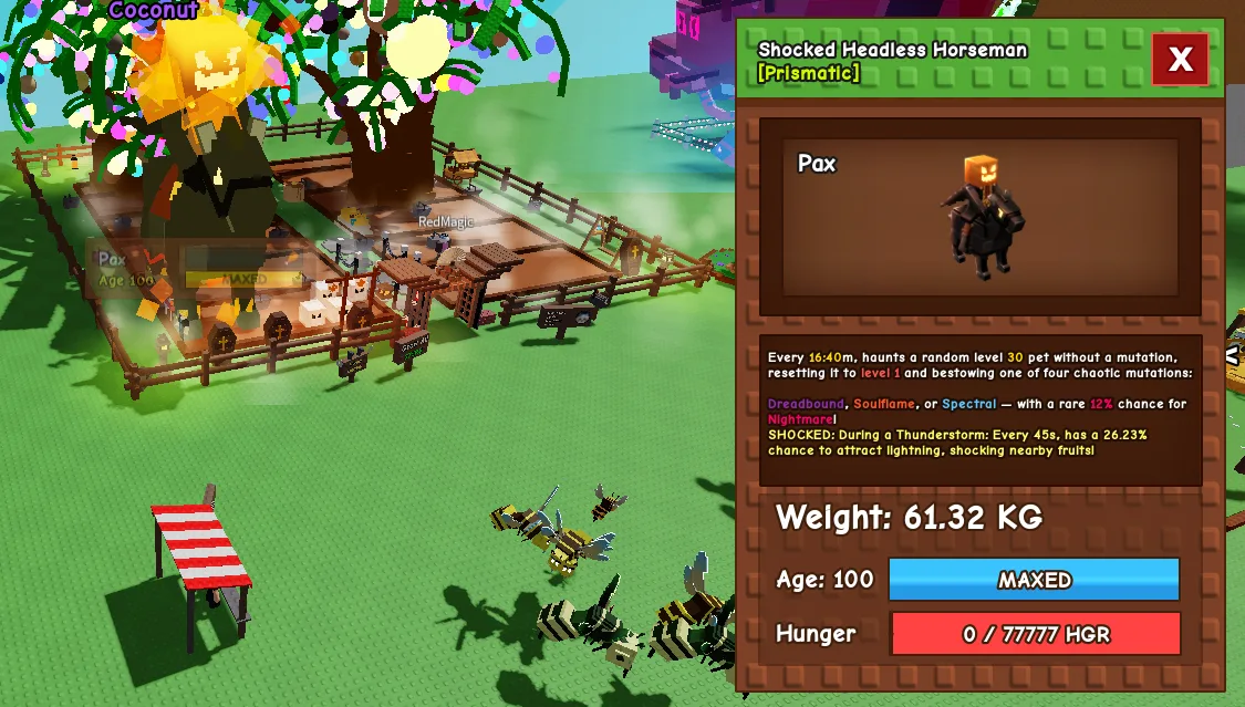 60kg+ Shocked Headless Horseman super handsome and cute