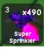 20X SUPER SPRINKLER — Account account