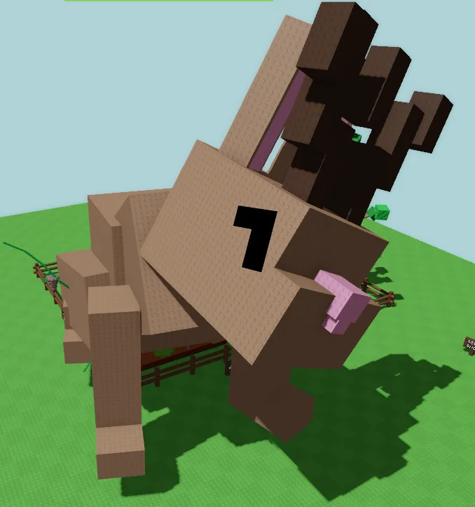 MEGA + Titan / Giant / Huge Jackalope ( 51.61 KG, Age 59 ) Pet Ready Unit FAST DELIVERY
