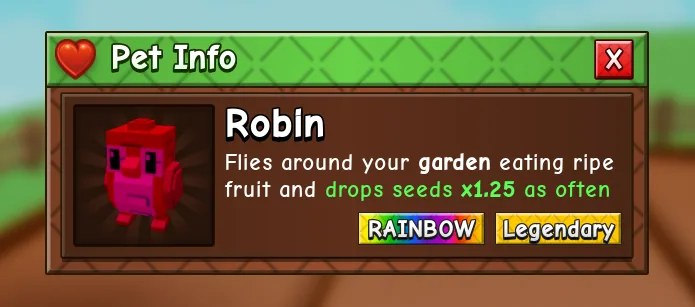Robin (Legendary) — Account account