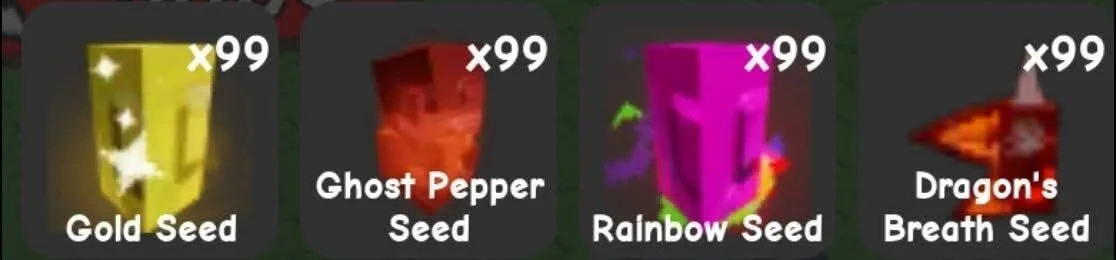 Pundle Of Pack 99 Seeds GAG 2 (Super)