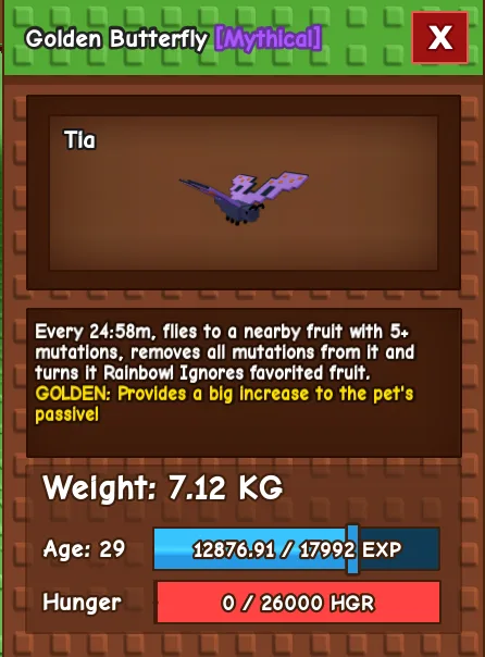 golden butterfly/fast delivery — Account account