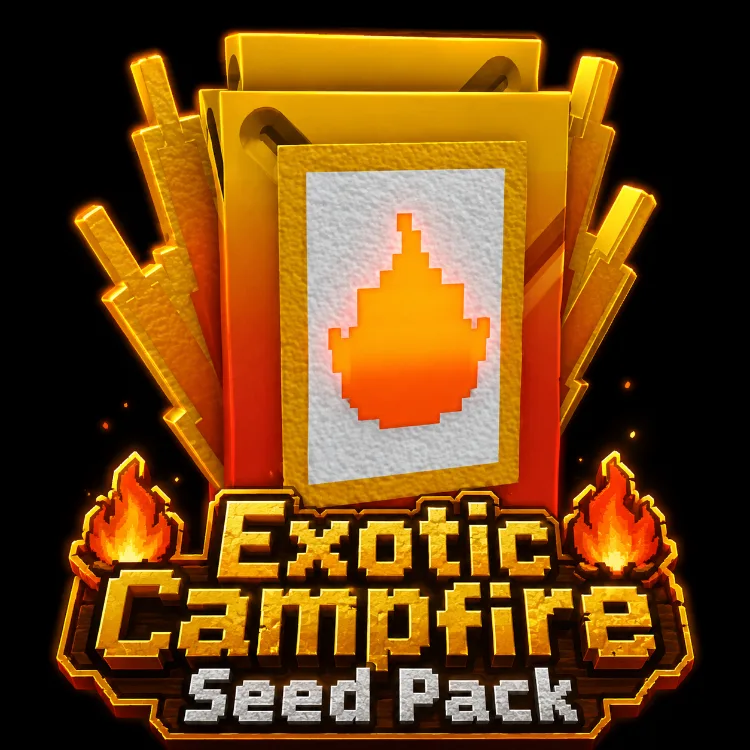 10x Exotic Campfire Seed Pack READY STOCK INSTAN DELIVERY Exotic Campfire Seed Pack X10 — Account account