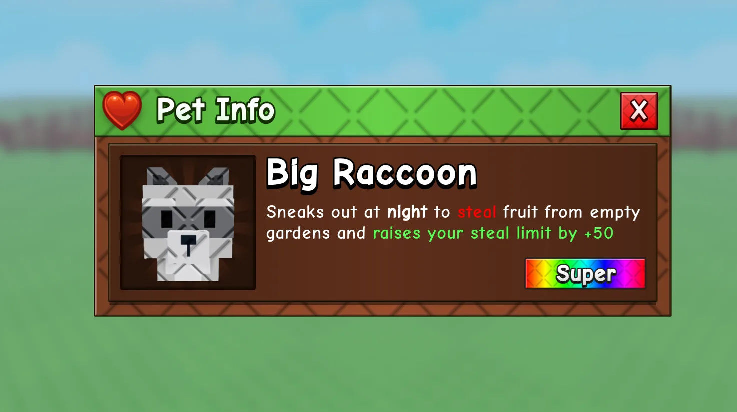 Raccoon (Super)