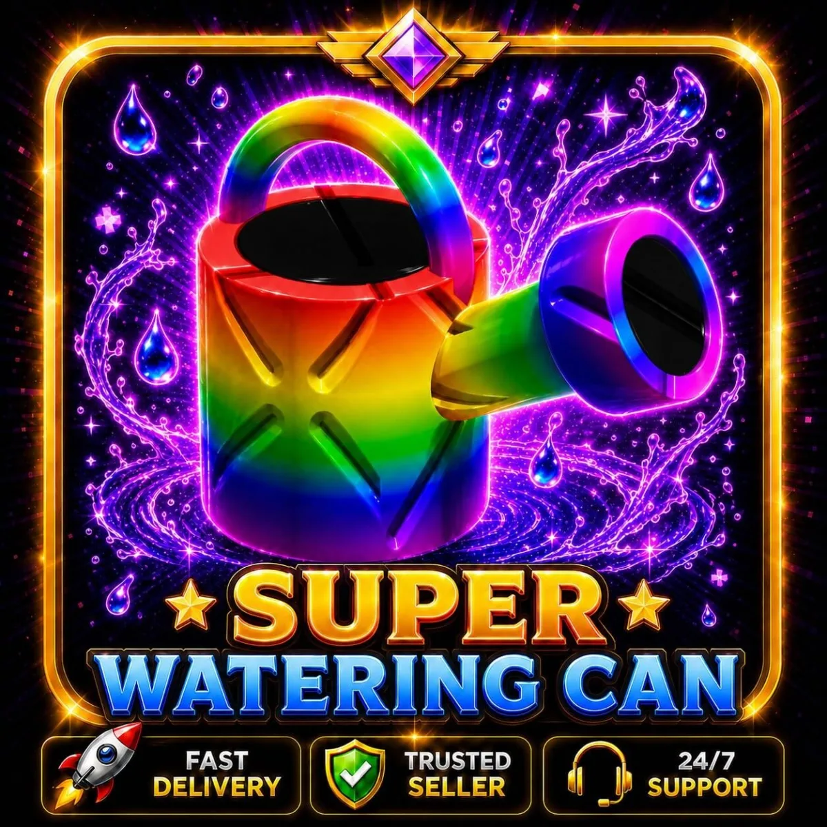 x100 Super Watering Can Cheapest & Fast Delivery & Instant HQC
