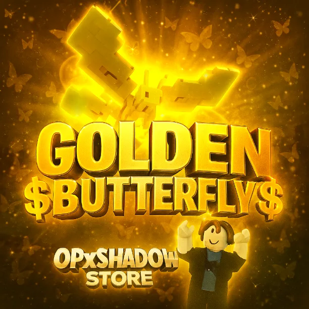 Golden Butterfly Golden Butterfly Grow A Garden BF Butterflys Butterflay Limited aButterfly NEW Butterfluy cButterfly ) Butterflyy Butter NON DUPE — Account account