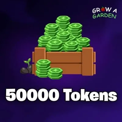 50000 Trade Tokens 50K Trade Tokens If You Buy You Handsome/Beautiful Grow A Garden Instan Delivery
