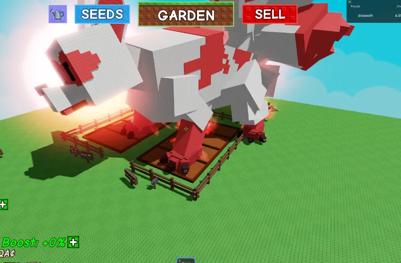 Mega Kitsune ,Grow a Garden