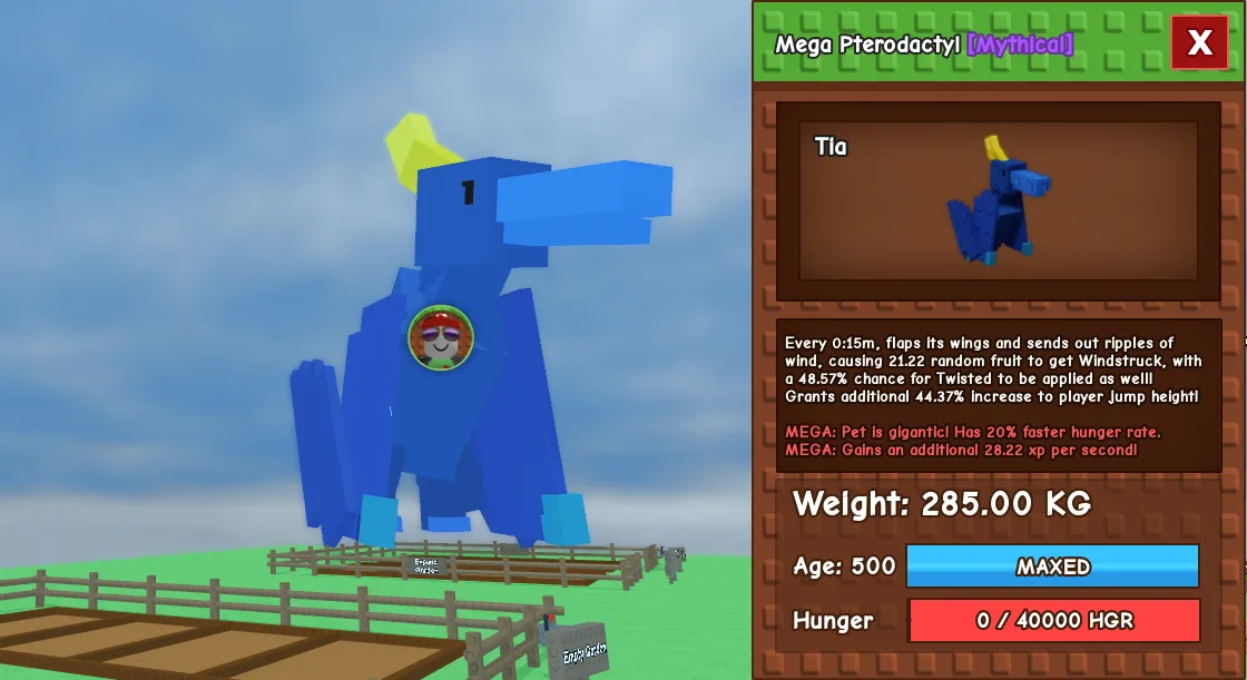 285kg Mega Pterodactyl