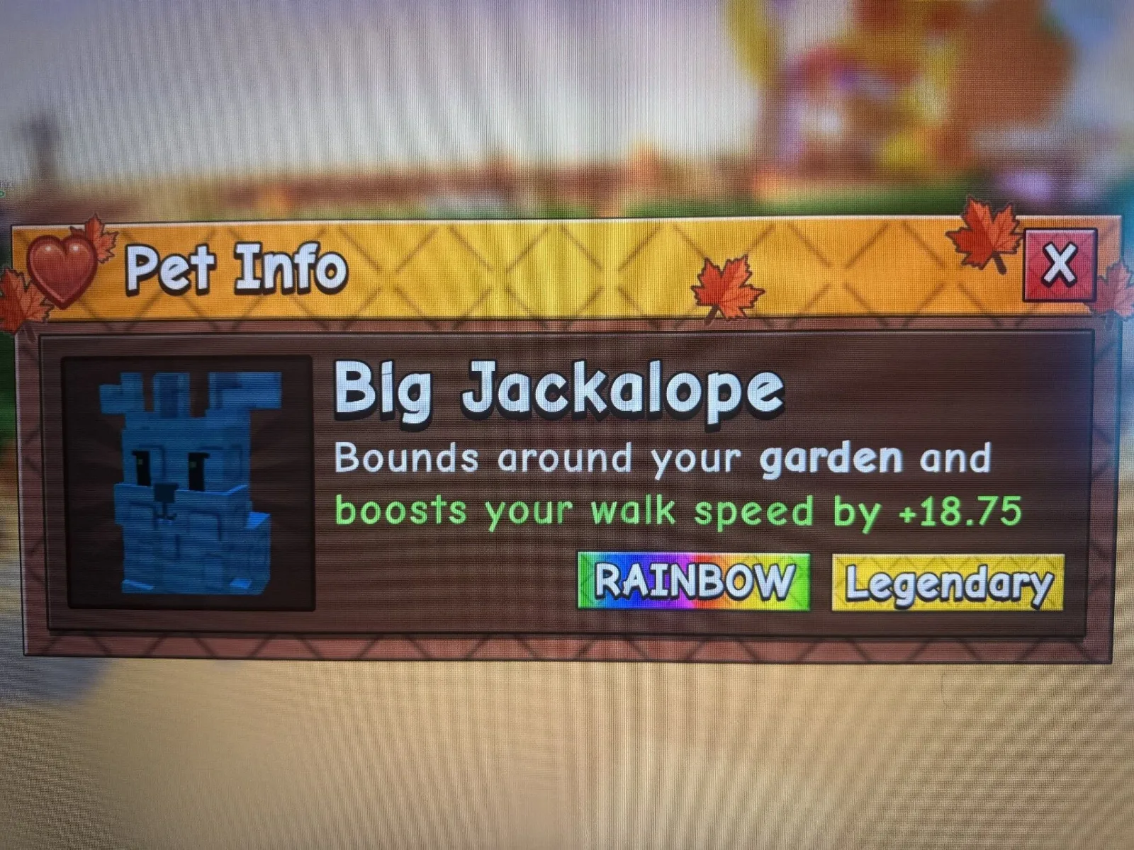 Rainbow Big Jackalope (Legendary)