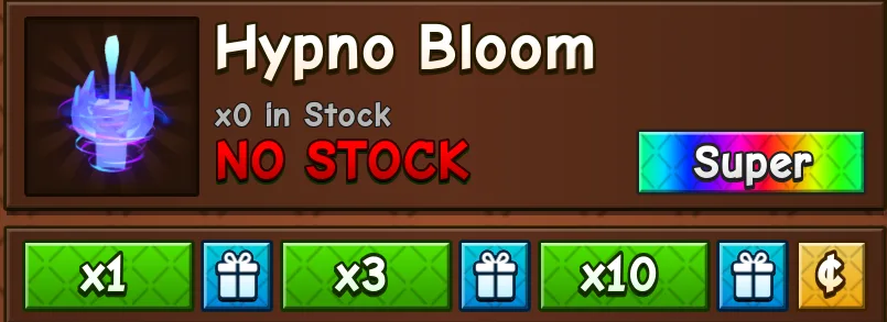 Hypno Bloom Seed (Super)