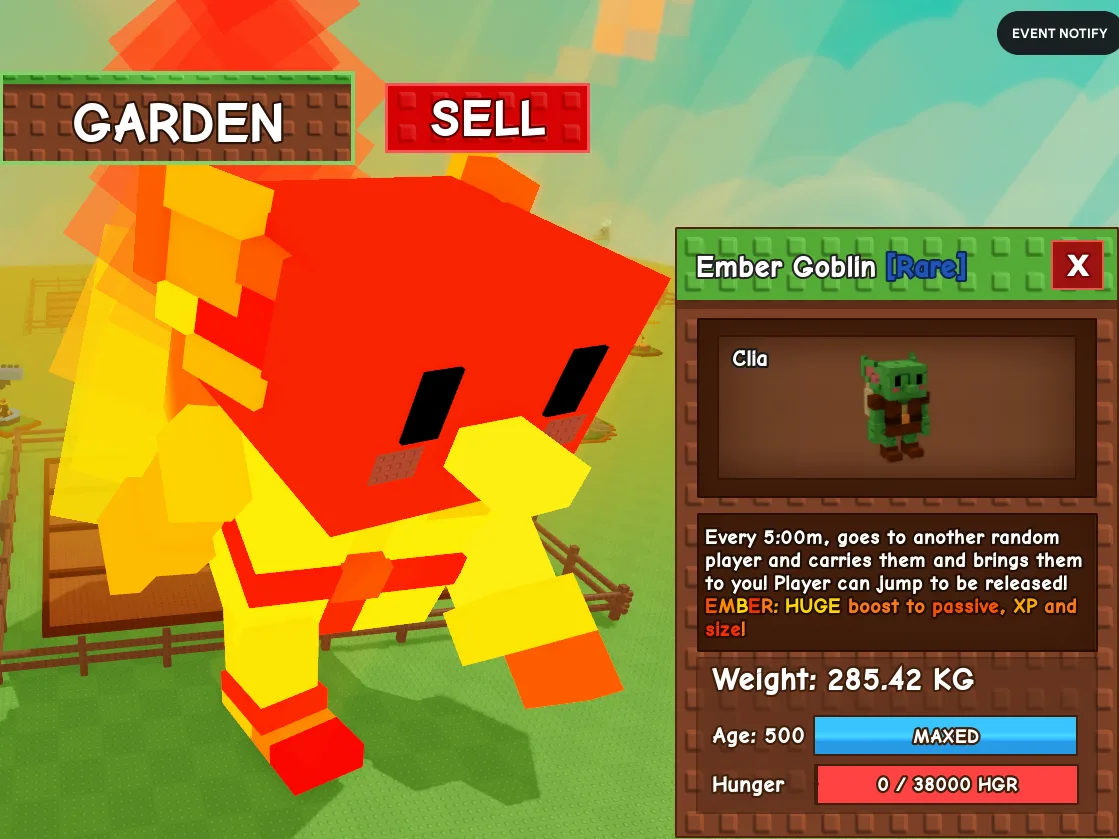 285.42kg Ember Goblin