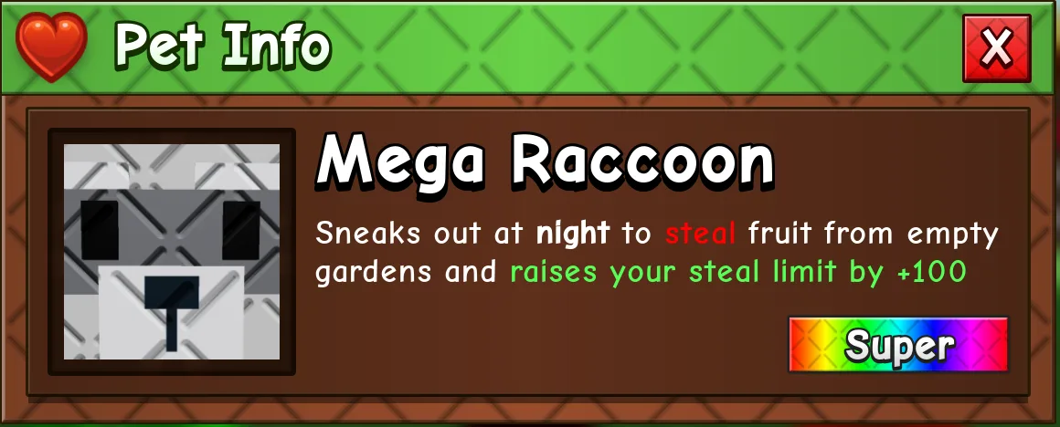 Raccoon (Super)
