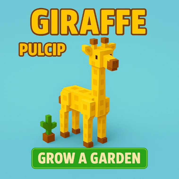 Giraffe Grow a Garden FAST DELIVERY!