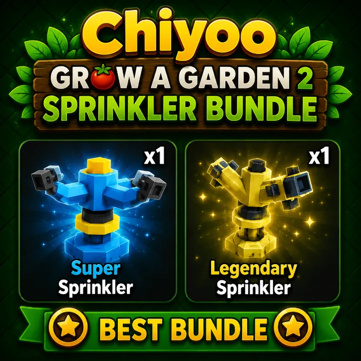 Sprinkler Bundle 1x Super Sprinkler + 1x Legendary Sprinkler Sprinkler Method Instant Delivery — Account account