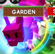 RAINBOW HATCHED CORRUPTED KITSUNE JUMBO SIZE
