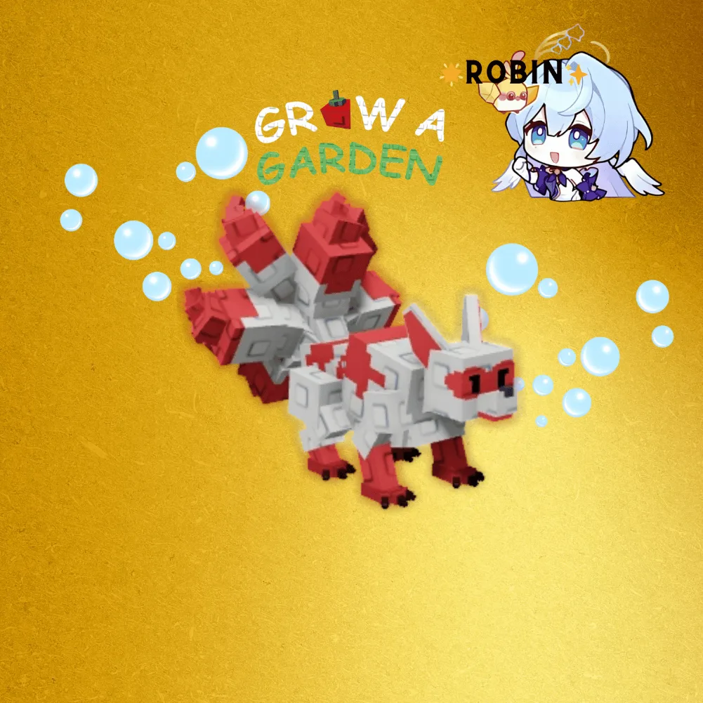 Kitsune - Red Kitsune - Grow a Garden — Account account