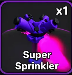 Super Sprinkler — Account account