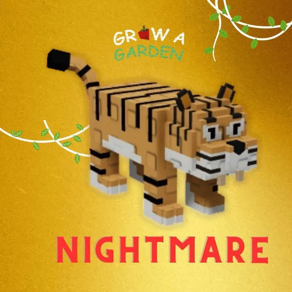 Nightmare Tiger - Grow a Garden — Account account