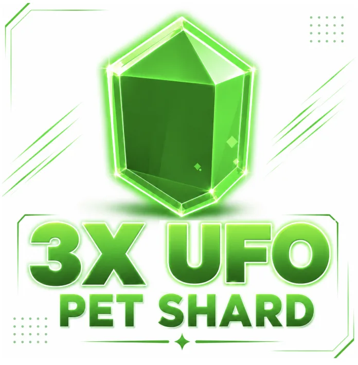 3x UFO Pet Shard Instant Delivery