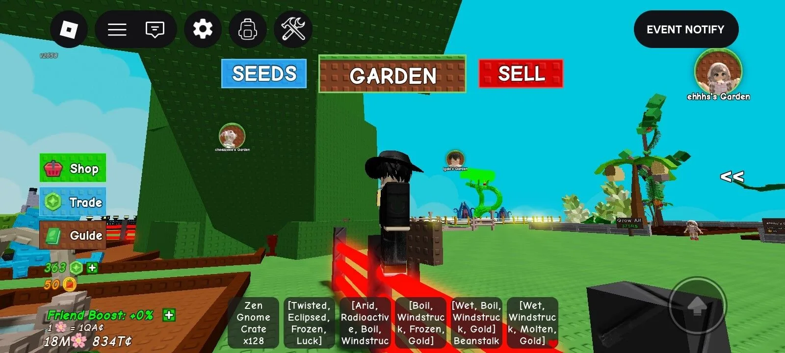 Selling seckle