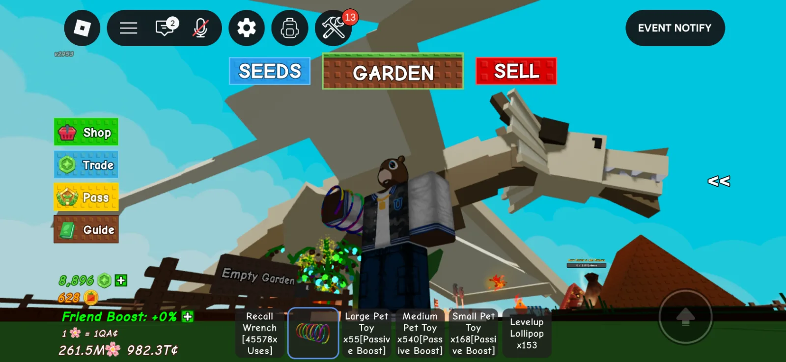 HUGE 60.93KG JUMBO WIND WYVERN // RARE DLC // FAST DELIVERY // TITAN — Account account