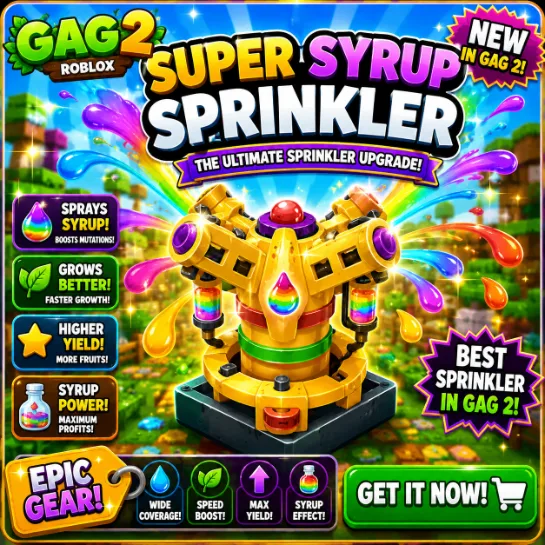 x1 Super Syrup Sprinkler