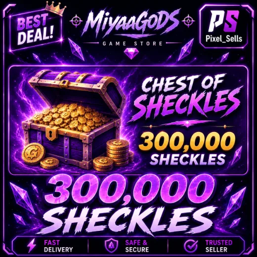 200-300k Sheckles Grow a Garden 2 Fast & Safe Delivery — Account account