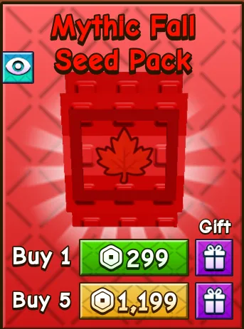 Mythic Fall Seed Pack 299R