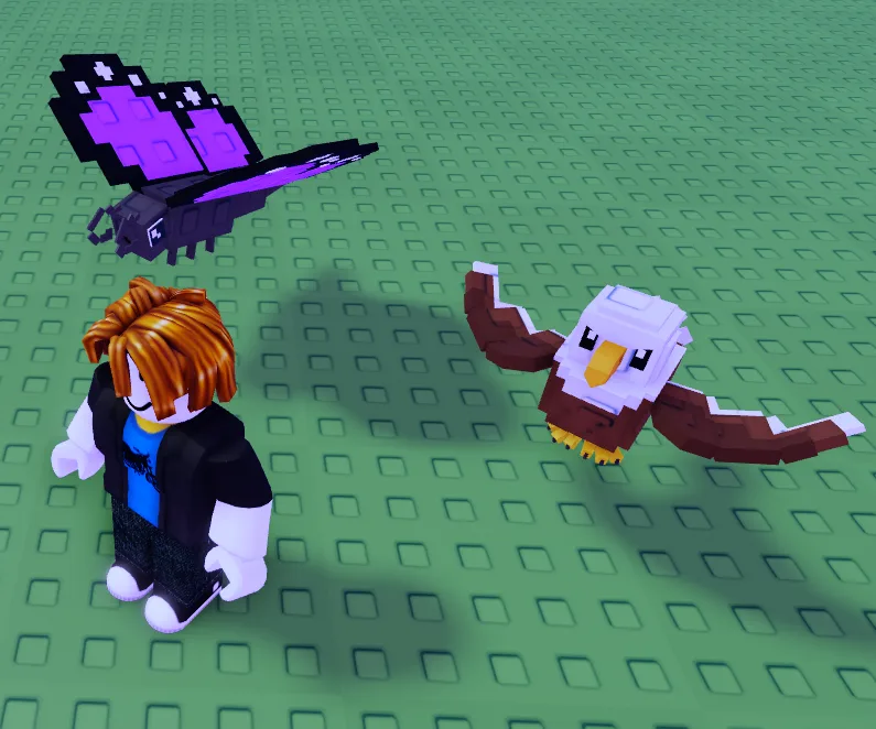 Bald Eagle + Butterfly (Mythic)