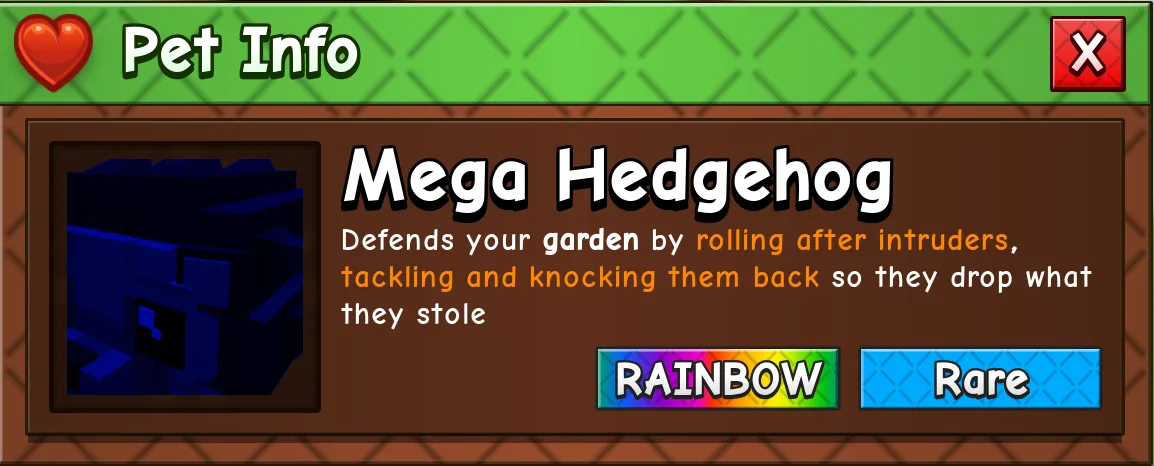 Hedgehog (Rare)