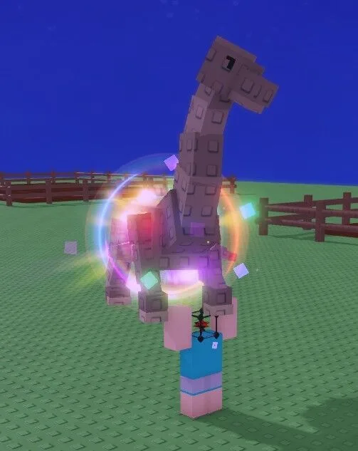 RAINBOW BRONTOSAURUS FAST DELIVERY