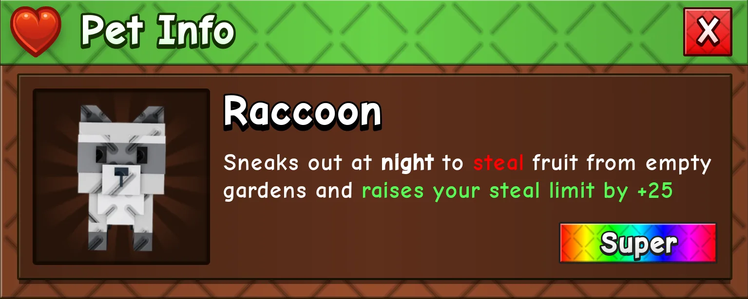 Raccoon (Super)