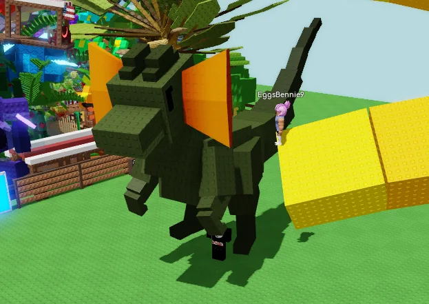 Mega Dilophosaurus - Grow a Garden — Account account