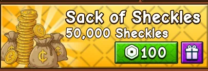 50K Sheckles 100RR — Account account