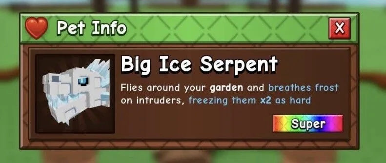 Ice Serpent (Super)
