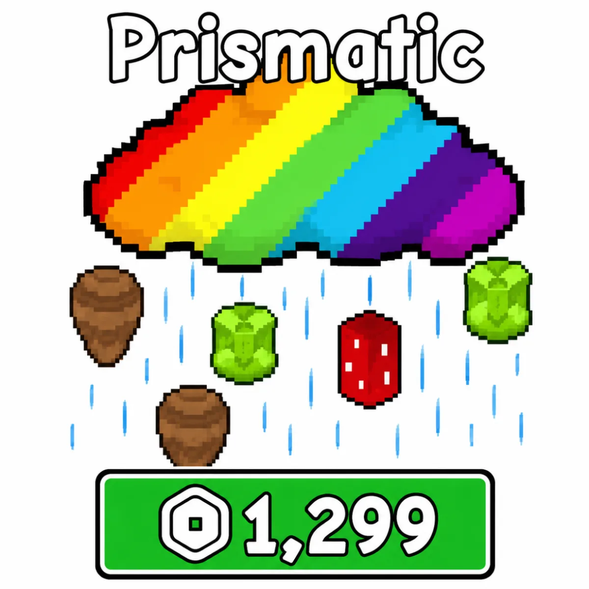 Prismatic Rain Instant Delivery