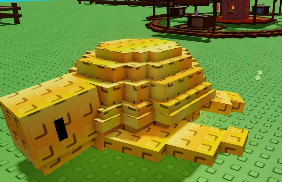 Golden Sea Turtle GROW A GARDEN FAST DELIVERY