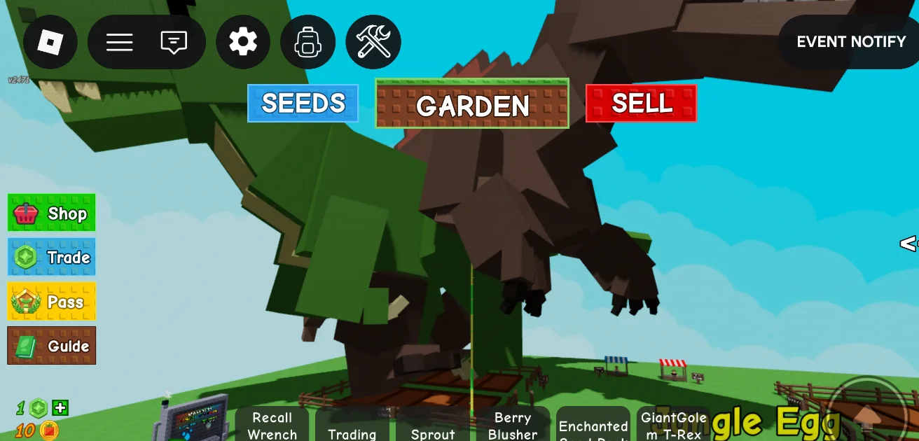 Titan Huge Mega T-rex and Spinosaurus 60kg+ Age 100 Maxed Big Huge Giant Visual