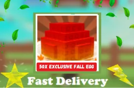 NEW 50x Exclusive Fall Egg Fast Delivery