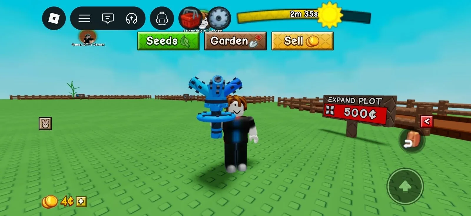 Super Sprinkler — Account account