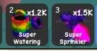 X100 Super Water + X100 Supper Sprinkler (Mythic) — Account account
