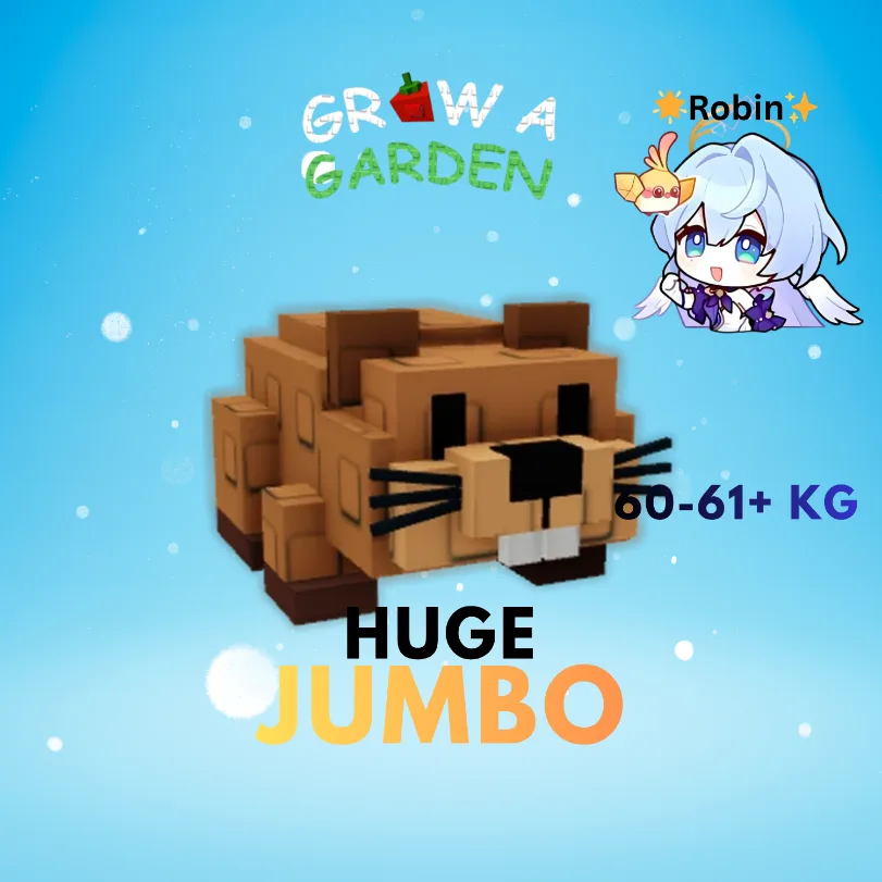 HUGE JUMBO Beaver - 60-61+KG - Grow a Garden — Account account