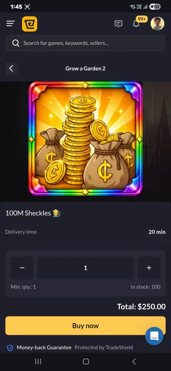 10-20M SHECKLES 0.50 ONLY INSTANT DELIVERY — Account account
